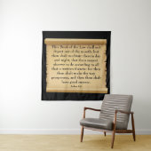 Joshua 1:8 wandteppich (Beispiel)