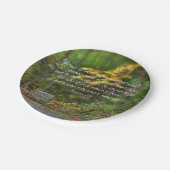 Joshua-1:9 Bibel-Verschristlicher Scripture Pappteller (Schrägansicht)