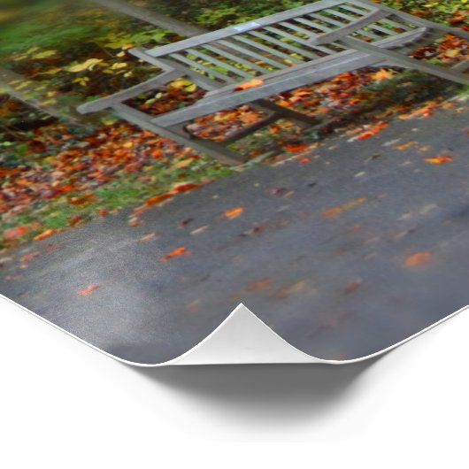 Joshua 1:9 Bibel Verse Christian Scripture Poster (Ecke)