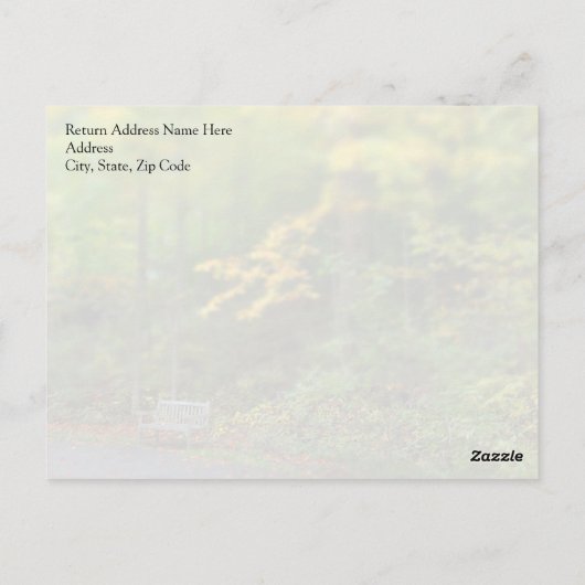 Joshua 1:9 Bibel Verse Christian Scripture Postkarte (Rückseite)