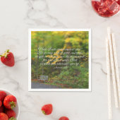 Joshua 1:9 Bibel Verse Christian Scripture Serviette (Beispiel)