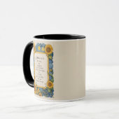 Joshua 1:9 Bibelverse Art Tasse (Vorderseite Links)