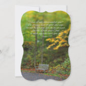 Joshua 1:9 Bibelverse Christliche Schrift Einladung (Vorderseite)