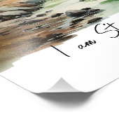 Joshua 1:9 Christliches Kinderzimmer Kunst, Holz Fotodruck (Ecke)