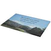 Joshua 1:9 Der Herr, euer Gott, ist bei euch Schneidebrett (Ecke)