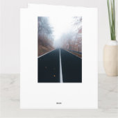 Joshua 1:9 Der Herr ist bei dir, wohin du auch geh Karte (Rückseite)