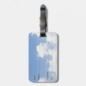 Joshua-1:9 Gepäckanhänger (Rückseite vertikal)