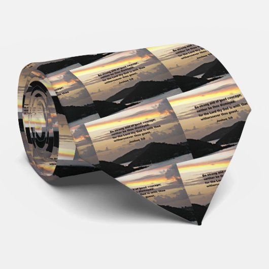 Joshua 1:9 krawatte (Gerollt)