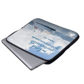 Joshua-1:9 Laptop-Hülse Laptopschutzhülle (Vorne Knopf)