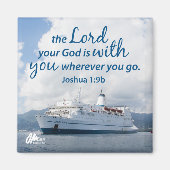 Joshua 1:9 Magnet (Vorne)