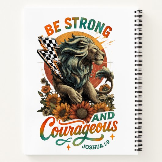 Joshua 1:9 notizblock (Rückseite)