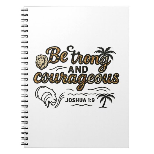 Joshua 1:9 notizblock (Vorderseite)