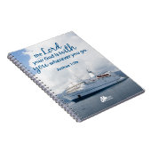 Joshua-1:9 Notizbuch Notizblock (Rechte Seite)