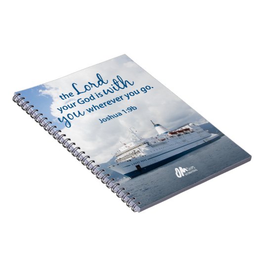 Joshua-1:9 Notizbuch Notizblock (Rechte Seite)