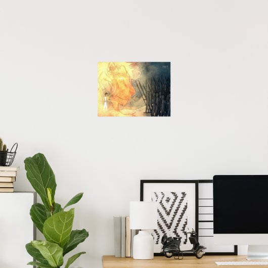 Joshua 1:9 poster (Heimbüro)