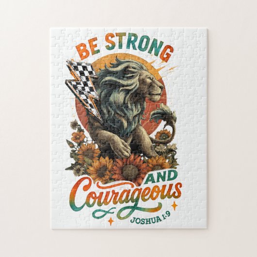 Joshua 1:9 puzzle (Vertikal)