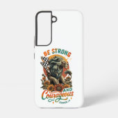 Joshua 1:9 samsung galaxy hülle (Rückseite)