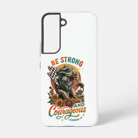 Joshua 1:9 samsung galaxy hülle (Rückseite)