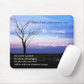 Joshua-1:9 Schrift Mousepad (Mit Mouse)