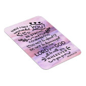 Joshua 1 9 Sei stark Bibelbibliotheken Verse Magnet (Rechte Seite)