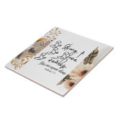 Joshua 1 9 sei stark, sei tapfer Bibelverse Fliese (Seite)