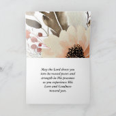 Joshua 1 9 sei stark, sei tapfer Bibelverse Karte (Innenseite)