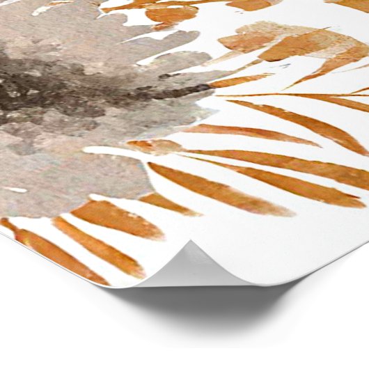 Joshua 1 9 sei stark, sei tapfer Bibelverse Poster (Ecke)