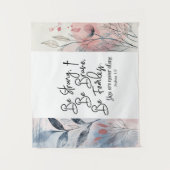 Joshua 1 9 sei stark, sei tapfer Bibelverse Wandteppich (Vorderseite)