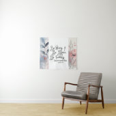 Joshua 1 9 sei stark, sei tapfer Bibelverse Wandteppich (Beispiel (Horizontal))