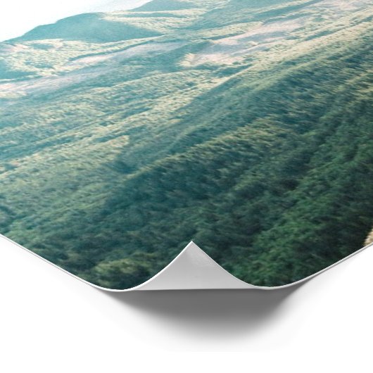 Joshua 1:9 Sei stark und mutig, Bibelverse Poster (Ecke)