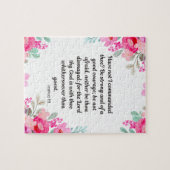 Joshua 1:9 - Starke und gute Courage Puzzle (Horizontal)