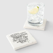 Joshua-1:9 Stein-Untersetzer-Fliesen Steinuntersetzer (Seitenansicht)