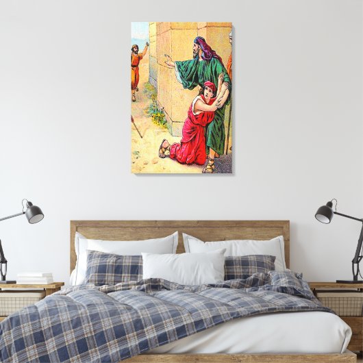 Joshua 20 Leinwand von Flüchtlingsstädten (Insitu (Schlafzimmer))