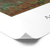 Joshua 24:15 Bible Verse Poster (Ecke)