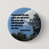 Joshua 24:15 button (Vorderseite)