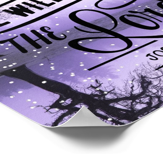 Joshua 24:15 poster (Ecke)