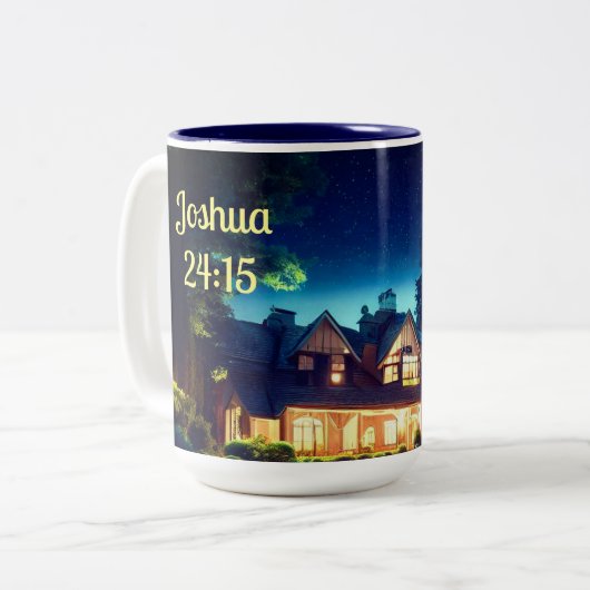 Joshua 24:15 Tasse (Vorderseite Links)
