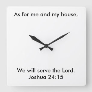 Joshua-24:15 Uhr