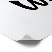 Joshua 24:15 Was mich angeht... Serbe dem Herrn Sc Poster (Ecke)