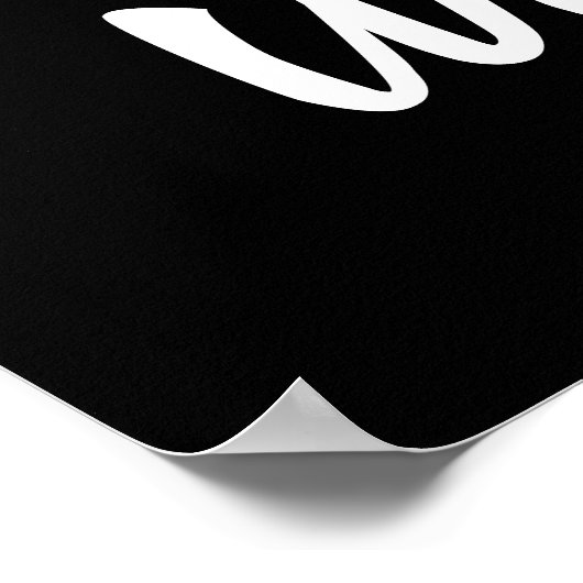 Joshua 24:15 Was mich angeht... Serbe dem Herrn Sc Poster (Ecke)