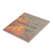 Joshua 24:15 Was mich und... Keramik Tile Fliese (Seite)