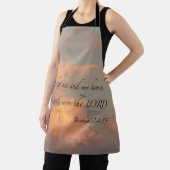 Joshua 24:15 Was mich und... Schürze betrifft (InSitu)