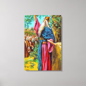 Joshua 24:16-28 Israel verspricht Gott zu dienen C Leinwanddruck (Vorderseite)