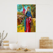 Joshua 24:16-28 Israel verspricht Gott zu dienen Poster (Küche)