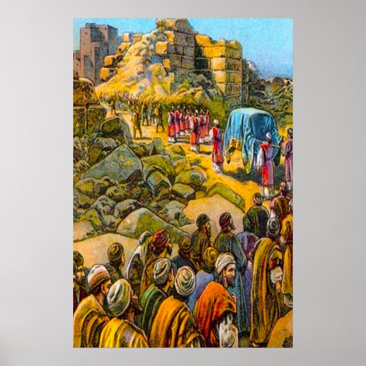 Joshua 6 Israel Captures Jericho Poster (Vorne)