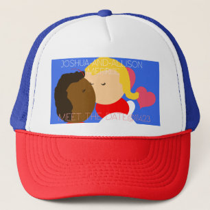 Joshua & Aliston T-Shirt Truckerkappe