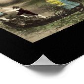 JOSHUA Alphabet Letter Name Art Poster (Ecke)