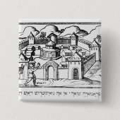 Joshua an den Wänden von Jericho Button (Vorderseite)