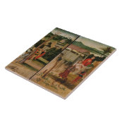 Joshua an den Wänden von Jericho Fliese (Seite)