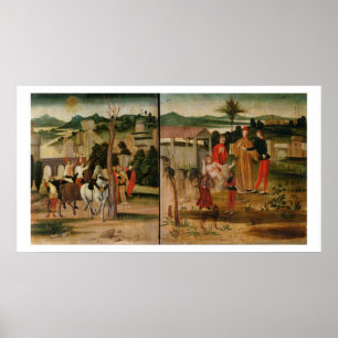 Joshua an den Wänden von Jericho Poster